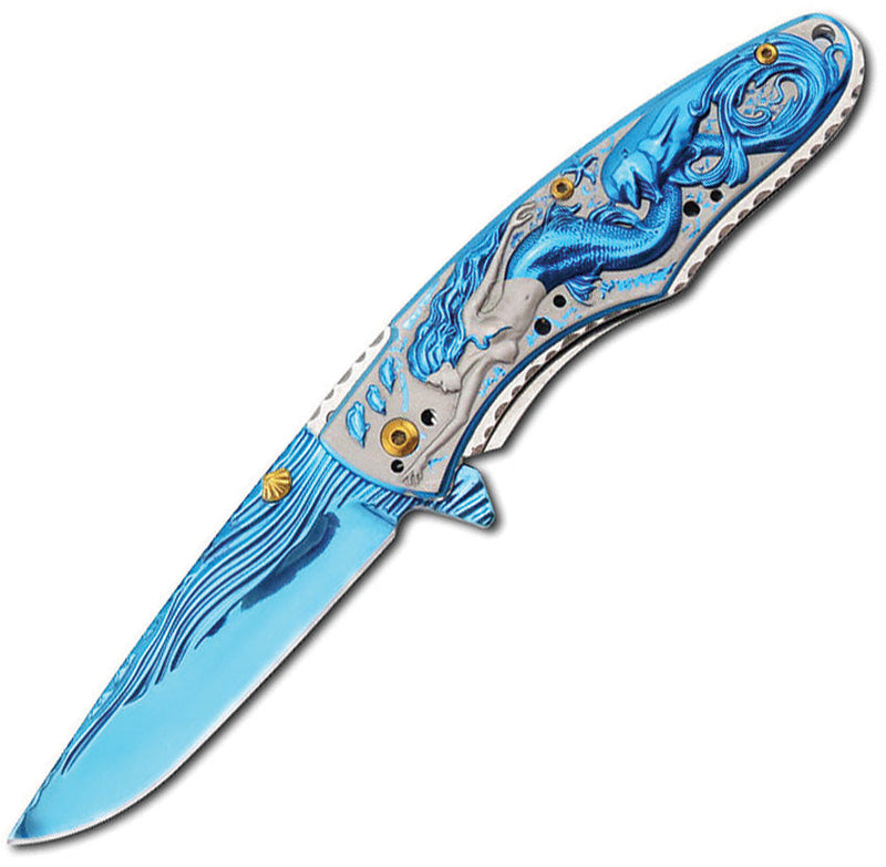 Rite Edge Mermaid Linerlock Blue A/O