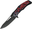Rite Edge Dragon Linerlock A/O Red