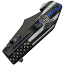 Rite Edge Back The Blue Linerlock A/O