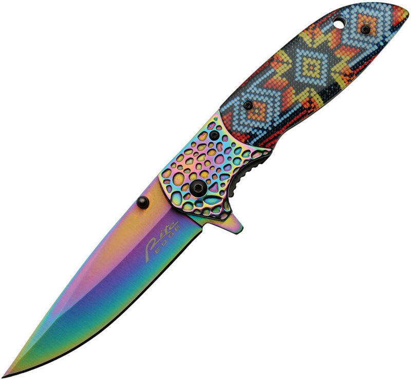Rite Edge Native Beads Linerlock A/O
