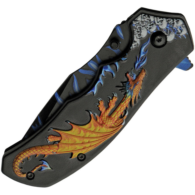 Rite Edge Dragon Flame Linerlock A/O