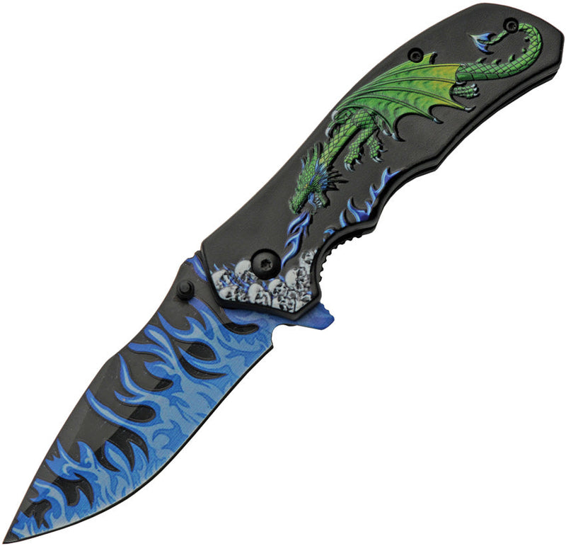 Rite Edge Dragon Flame Linerlock A/O