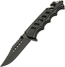 Rite Edge Tactical Linerlock A/O Black