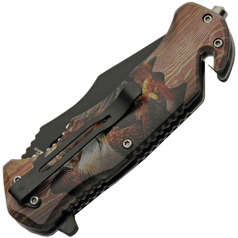 Rite Edge Wildlife Linerlock Eagle A/O
