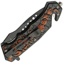 Rite Edge Scorpion Linerlock Orange A/O