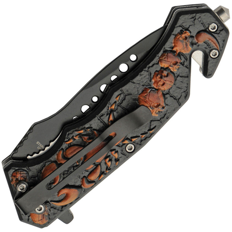 Rite Edge Scorpion Linerlock Orange A/O