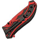 Rite Edge Caution Linerlock A/O Red