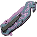 Rite Edge Flying Dragon Linerlock Pur