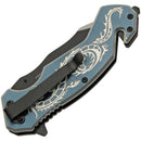 Rite Edge Flying Dragon Linerlock Sil