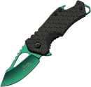Rite Edge Ballistics Linerlock A/O Green