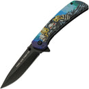 Rite Edge Reaper Linerlock A/O Blue