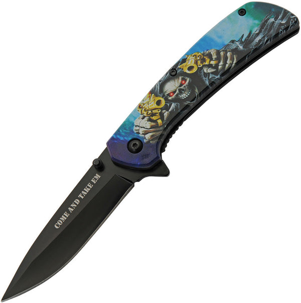 Rite Edge Reaper Linerlock A/O Blue
