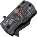 Rite Edge Money Clip Framelock A/O Skull