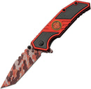 Rite Edge Fire Fighter Camo Linerlock