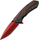 Rite Edge Red Stars Linerlock