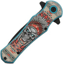 Rite Edge Headdress Linerlock A/O Skull