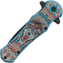 Rite Edge Headdress Linerlock A/O Wolf