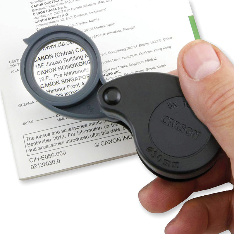 Carson Optics TriView Folding Loupe W/Case