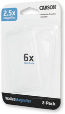 Carson Optics Twin Pack Pocket Magnifier