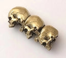 Coeburn Tool Three Tier Skull Bead