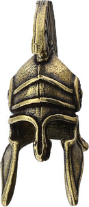Coeburn Tool Brass Spartan Helmet Bead