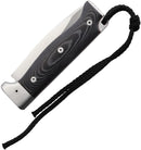 Cudeman MT4 Lockback Black Micarta