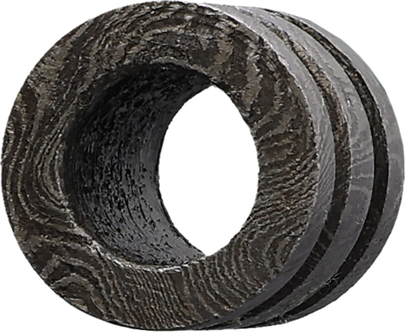 Damascus Steel Bead Grooved Barrel