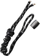 Damascus Bead Lanyard Black/White