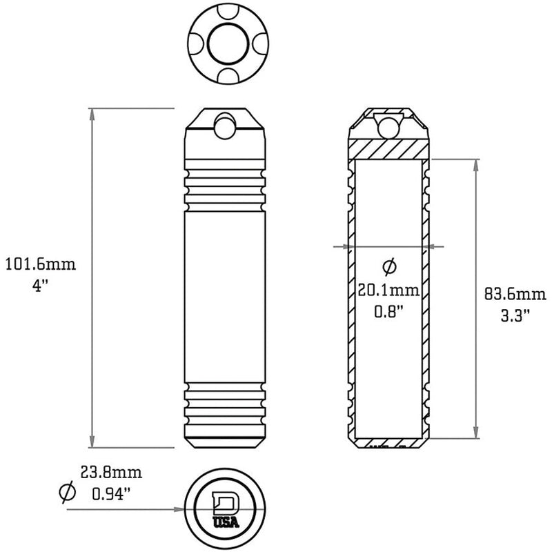 Dango Capsule XL Jet Black