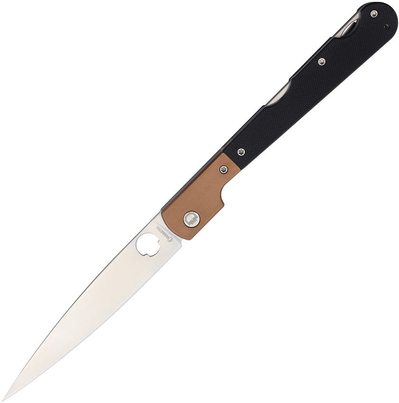 Daggerr Knives Corso Lockback Black G10