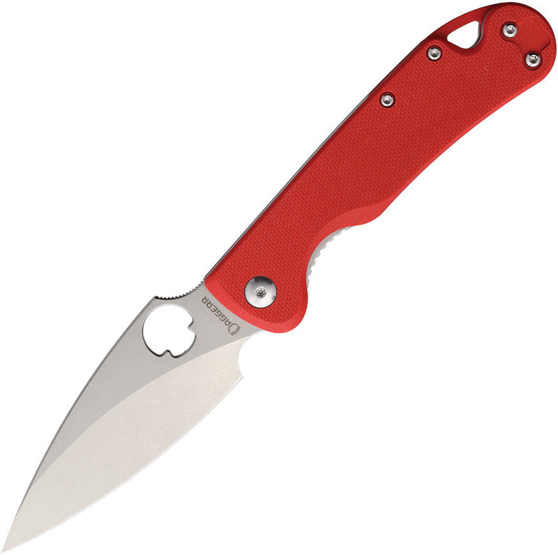 Daggerr Knives Zhalo Mini Linerlock Red