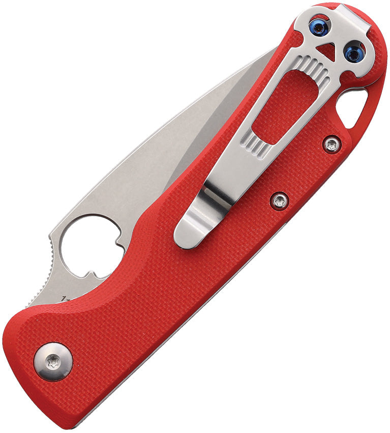 Daggerr Knives Zhalo Mini Linerlock Red