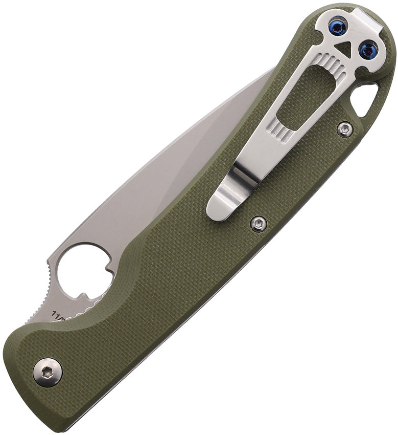 Daggerr Knives Zhalo Linerlock Olive