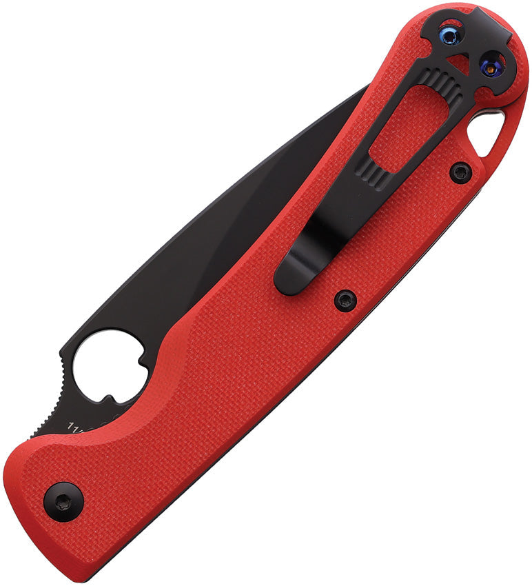 Daggerr Knives Zhalo Linerlock Red