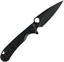 Daggerr Knives Zhalo Framelock Black