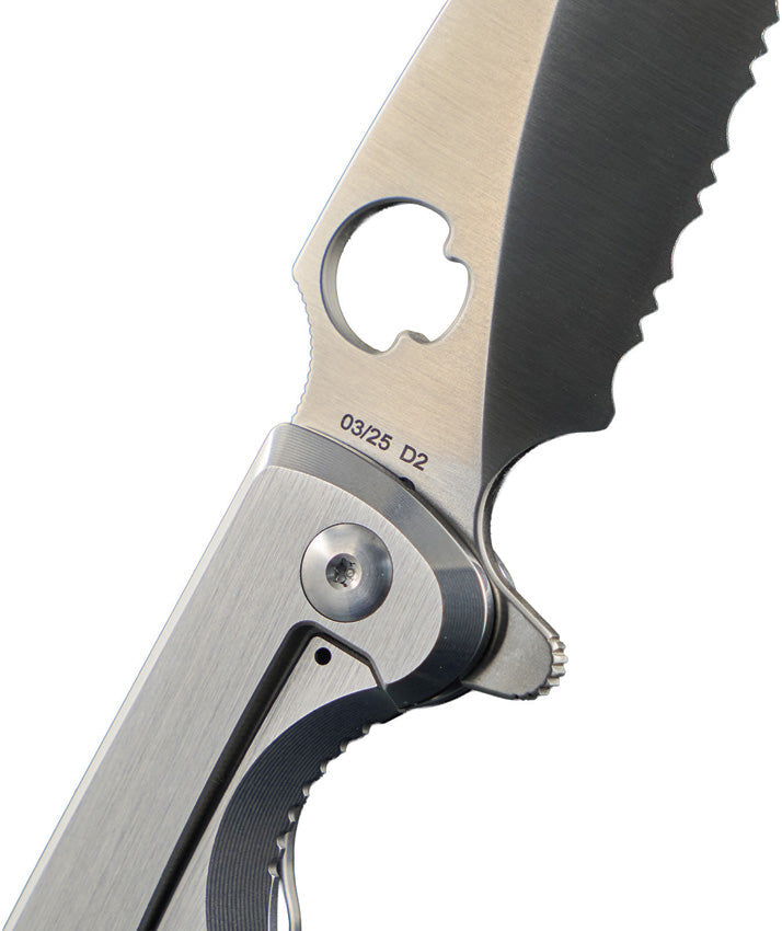Daggerr Knives Zhalo Framelock Serrated