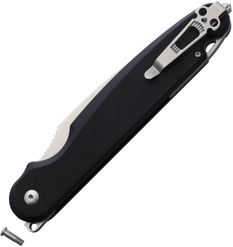 Daggerr Knives Parrot Button Lock Black
