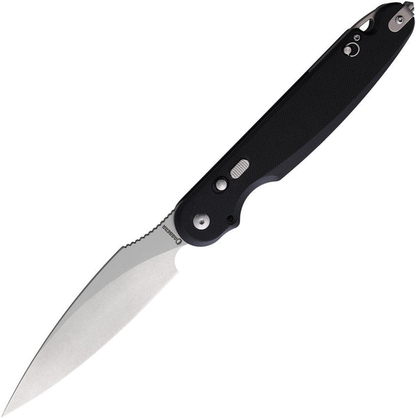 Daggerr Knives Parrot Button Lock Black