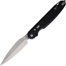 Daggerr Knives Nestor Button Lock Black