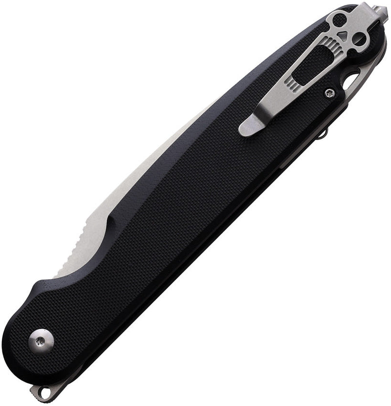 Daggerr Knives Nestor Button Lock Black