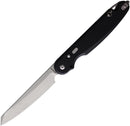 Daggerr Knives Anaconda Button Lock Black