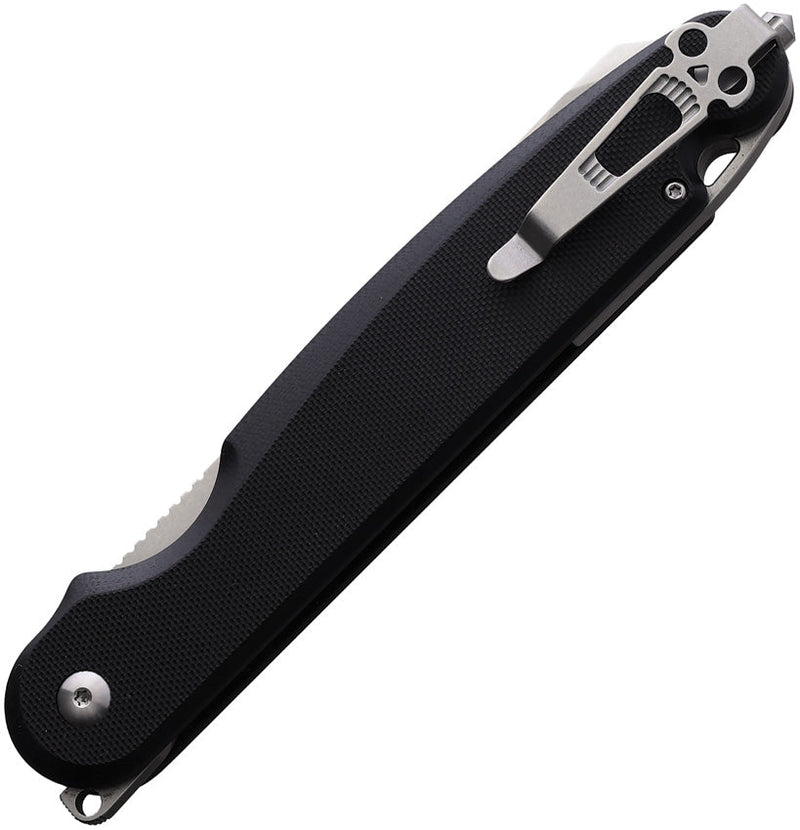 Daggerr Knives Anaconda Button Lock Black