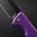 Daggerr Knives Powie Linerlock Purple BSW