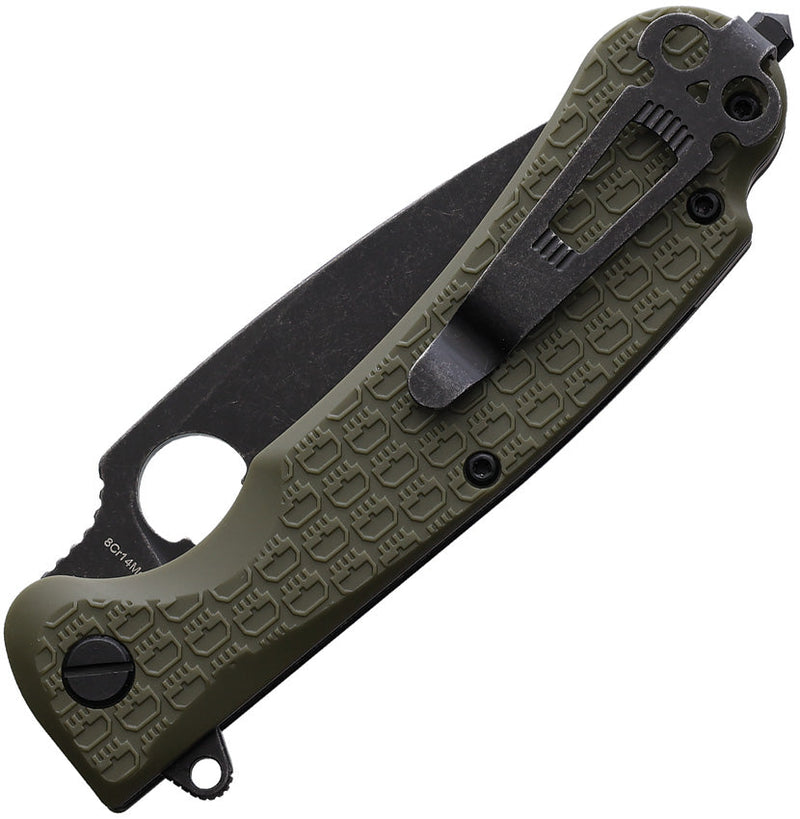 Daggerr Knives Resident Linerlock Olive