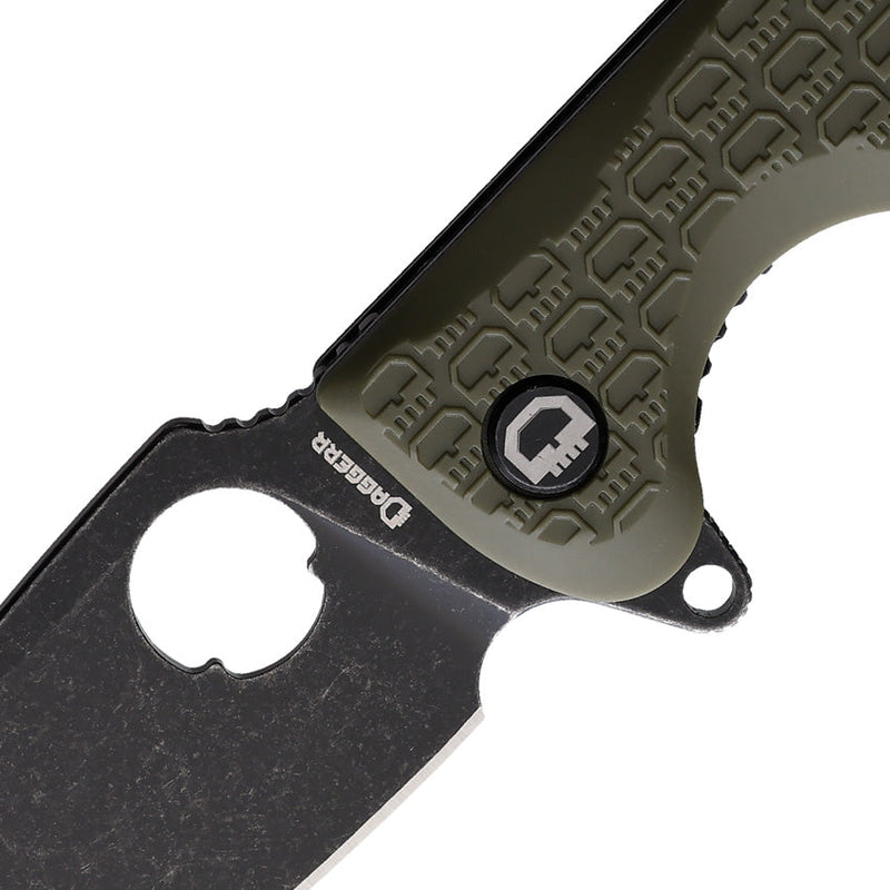 Daggerr Knives Resident Linerlock Olive