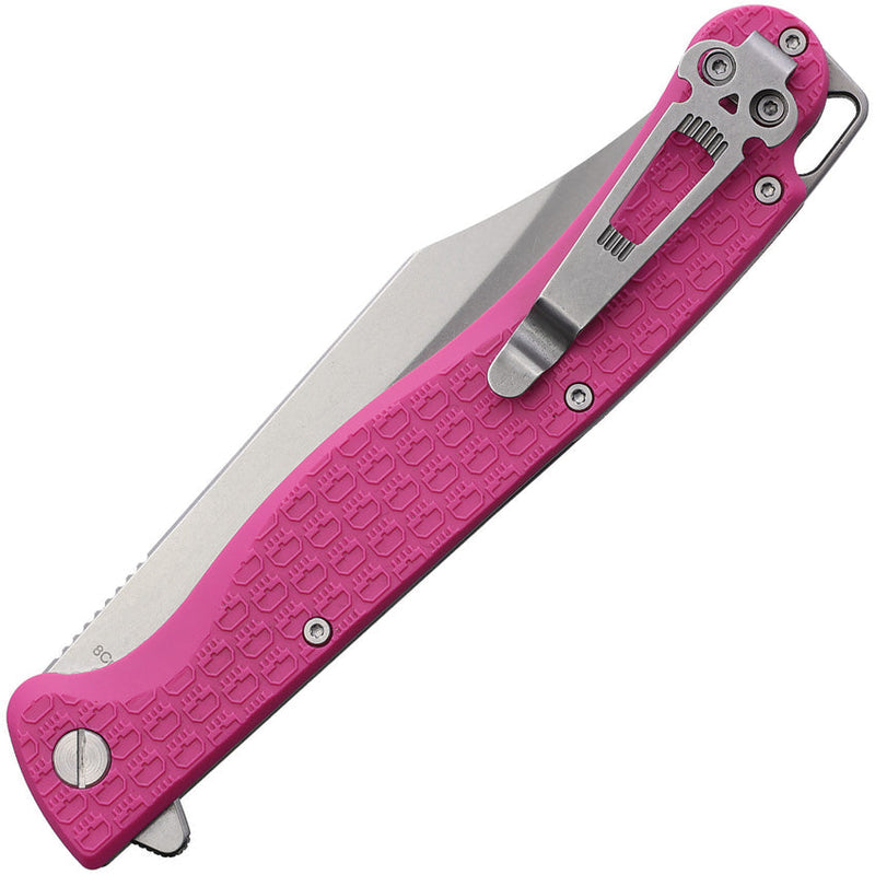 Daggerr Knives Toothpick Linerlock Pink