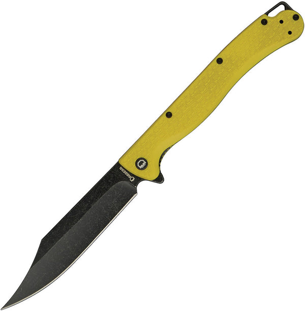 Daggerr Knives Toothpick Linerlock Yellow
