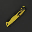 Daggerr Knives Toothpick Linerlock Yellow