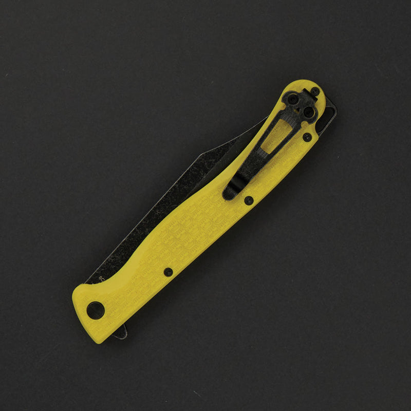 Daggerr Knives Toothpick Linerlock Yellow