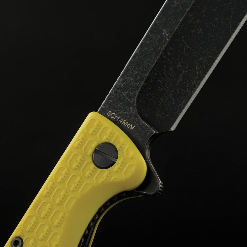 Daggerr Knives Toothpick Linerlock Yellow